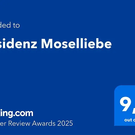 Residenz Moselliebe Lägenhet *